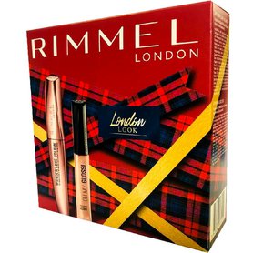RIMMEL London look Dárkový set - řasenka Wonder'luxe volume a lesk na rty Oh my gloss