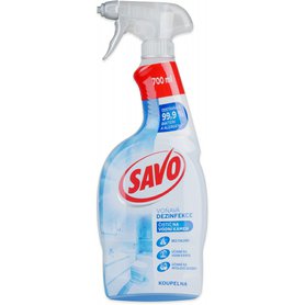 SAVO Dezinfekce a čistící sprej na koupelny 700 ml