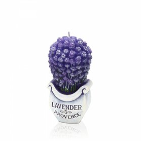 BARTEK CANDLES svíčka Kytice 140 mm Boutique Lavender Bouquet 140 in box