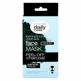 SENCE BEAUTY Slupovací pleťová maska Charcoal 5x8g
