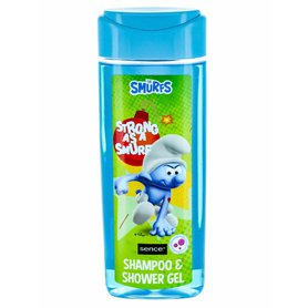 SENCE Šampon a sprchový gel Šmoulové - zelený 210 ml