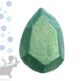 SENCE Šumivá bomba do koupele - metalický zelený krystal 150g