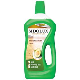 SIDOLUX Premium Čistič na laminátové a dřevěné podlahy - Avokádový olej 750 ml + osvěžovač