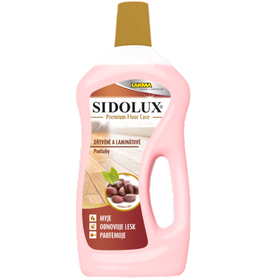 SIDOLUX Premium Čistič na laminátové a dřevěné podlahy - Jojobový olej 750 ml + osvěžovač