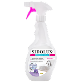 SIDOLUX Professional Čistič na koupelny s aktivní pěnou - Marseillské mýdlo a levandule 500 ml