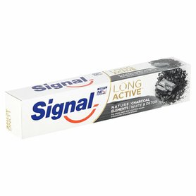 SIGNAL Pasta na zuby Long Active - Nature elements Charcoal 75 ml