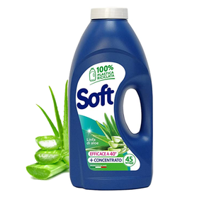 SOFT Prací gel Linfa di aloe 2,25 l