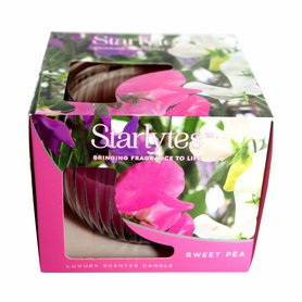 STARLYTES svíčka ve skle Sweet Pea 85 g