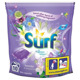 SURF Kapsle na praní Lavender & Spring Jasmine 10 ks