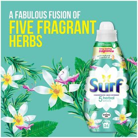 SURF Prací gel 5 herbal extracts 648 ml