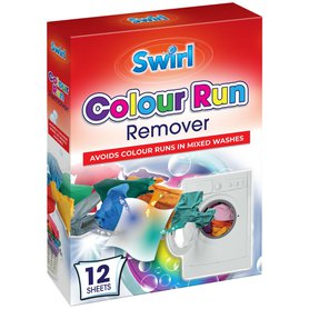 SWIRL Ubrousky do pračky proti obarvení prádla Colour Run 12 ks