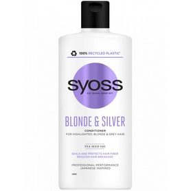 SYOSS Kondicionér pro blond a zesvětlené vlasy Blonde & Silver 440 ml