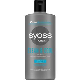 SYOSS men Pánský šampon pro normální až mastné vlasy Clean & Cool 440 ml
