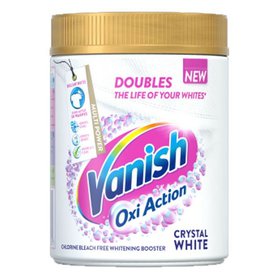 VANISH oxi action Prášek na odstranění skvrn z bílého prádla White Gold 470 g