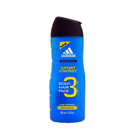 ADIDAS Pánský sprchový gel a šampón Sport Energy 400 ml