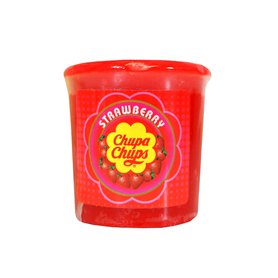 CHUPA CHUPS votivní svíčka Strawberry 49 g