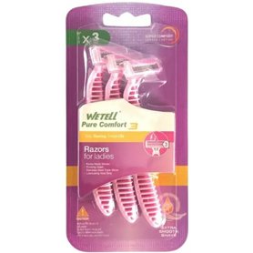 WETELL Dámské holicí strojky Pure Comfort 3 ks