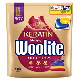 WOOLITE keratin therapy Kapsle na praní Mix Colors 33 ks