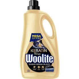 WOOLITE keratin therapy Prací gel pro černé a tmavé prádlo Darks, denim, black 3,6l