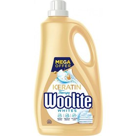 WOOLITE keratin therapy Prací gel pro bílé prádlo Whites 3,6 l