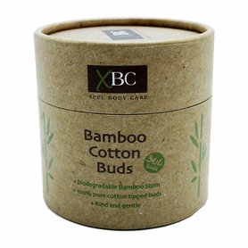 XBC Vatové tyčinky do uší bambus + bavlna 300 ks