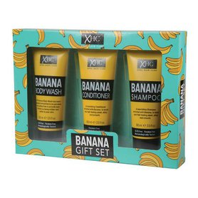 XHC Banana Dárkový set kosmetiky s banánem 3x100 ml
