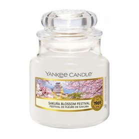 YANKEE CANDLE Mini svíčka ve skle Sakura Blossom Festival 104 g