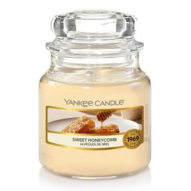 YANKEE CANDLE Mini svíčka ve skle Sweet Honeycomb 104 g
