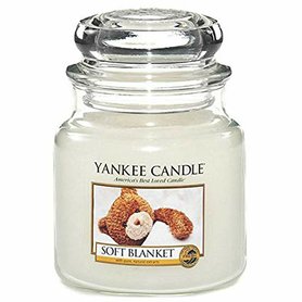YANKEE CANDLE Střední svíčka ve skle Soft Blanket 411 g