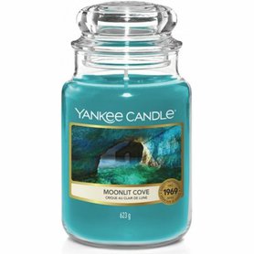 YANKEE CANDLE Velká svíčka ve skle Moonlit Cove 623 g