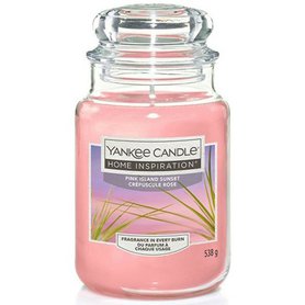 YANKEE CANDLE home inspiration Velká svíčka ve skle Pink Island Sunset 538 g
