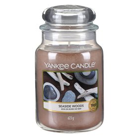 YANKEE CANDLE Velká svíčka ve skle Seaside woods 623 g