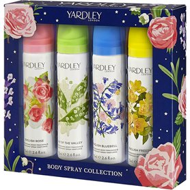 YARDLEY Sada tělových sprejů - deodoranty 4x75 ml