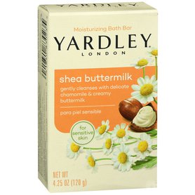YARDLEY Hydratační tuhé koupelové mýdlo Shea buttermilk 120g