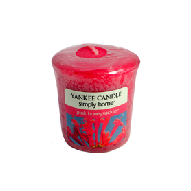 YANKEE CANDLE Votivní svíčka Pink Honeysuckle  49 g