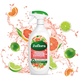 ZOFLORA Power bathroom Čistící sprej na koupelny Caribbean grapefruit & Lime 800 ml