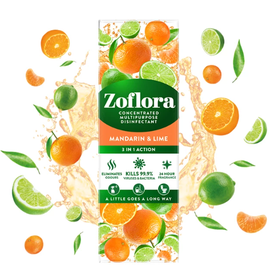 ZOFLORA Dezinfekční přípravek Mandarin & Lime 250 ml - koncentrát na 10l